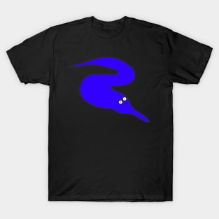 Blue Squirmles Inspired Worm On A String T-Shirt